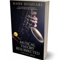 3D view of Premade Music Book Cover - Cinder