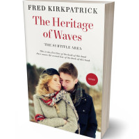 3D view of Premade Romance Book Cover - Baltic Sea