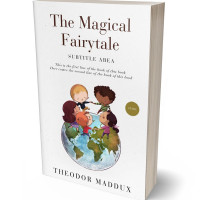 3D view of Premade Children's Book Cover - Wild Sand