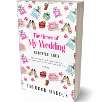 Tablet view of Swiss Coffee #5792 - Premade Abstract Book Cover