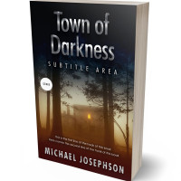 3D view of Premade Horror Book Cover - Oil