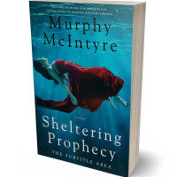 3D view of Premade Mystery & Thriller & Suspense Book Cover - Teal Blue