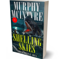 3D view of Premade Action & Adventure Book Cover - Pine Glade