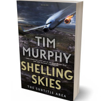 3D view of Premade Mystery & Thriller & Suspense Book Cover - Shark