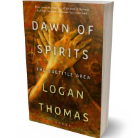 3D view of Premade Religion & Spirituality Book Cover - Antique Bronze