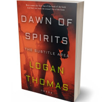 3D view of Premade Mystery & Thriller & Suspense Book Cover - Tuscany