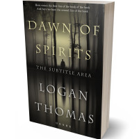 3D view of Premade Mystery & Thriller & Suspense Book Cover - Dune