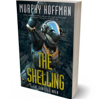 3D view of Premade Science Fiction Book Cover - Bunker