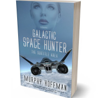 3D view of Premade Science Fiction Book Cover - Hoki