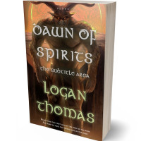 3D view of Premade Fantasy Book Cover - Black Marlin