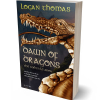 3D view of Premade Fantasy Book Cover - Baltic Sea