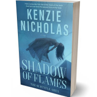 3D view of Premade Surreal Book Cover - Calypso