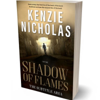 3D view of Premade Mystery & Thriller & Suspense Book Cover - Straw