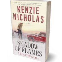 3D view of Premade Romance Book Cover - Dawn Pink