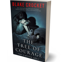 3D view of Premade Children's Book Cover - Ebony Clay