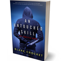 3D view of Premade Mystery & Thriller & Suspense Book Cover - Big Stone