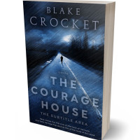 3D view of Premade Mystery & Thriller & Suspense Book Cover - Big Stone