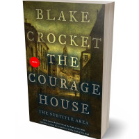 3D view of Premade Historical Book Cover - Birch