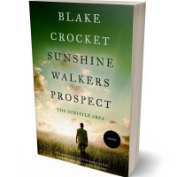 3D view of Premade Nature Book Cover - Thistle Green