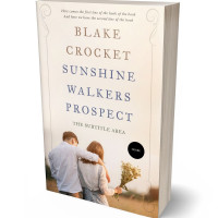 3D view of Premade Romance Book Cover - Merino