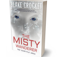 3D view of Premade Science Fiction Book Cover - Quill Gray