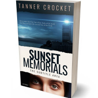 3D view of Premade Mystery & Thriller & Suspense Book Cover - Mirage