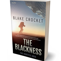 3D view of Premade Science Fiction Book Cover - Stark White