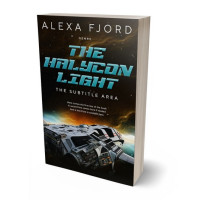 3D view of Premade Science Fiction Book Cover - Eternity