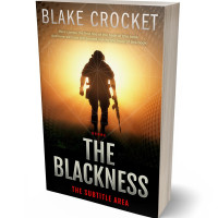 3D view of Premade Mystery & Thriller & Suspense Book Cover - Tussock