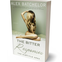 3D view of Premade Erotica Book Cover - Foggy Gray