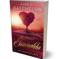 3D view of Premade Romance Book Cover - El Salva