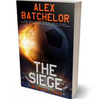 3D view of Premade Abstract Book Cover - Porsche