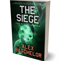 Tablet view of Black Bean #6547 - Premade Science & Nature Book Cover