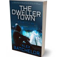 3D view of Premade Mystery & Thriller & Suspense Book Cover - Mirage