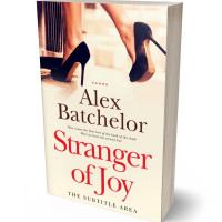 3D view of Premade Teen & Young Adult Book Cover - Citrine White