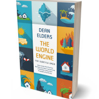 3D view of Premade Environment & Ecology Book Cover - Harvest Gold