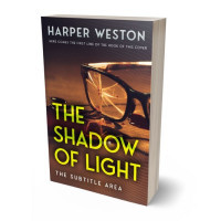 3D view of Premade Mystery & Thriller & Suspense Book Cover - Cocoa Brown