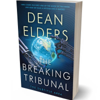 3D view of Premade Science Fiction Book Cover - Big Stone