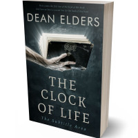 3D view of Premade Religion & Spirituality Book Cover - Outer Space