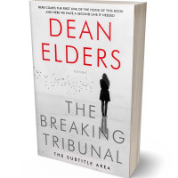 3D view of Premade Literary Fiction Book Cover - Mercury