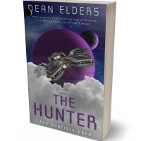 3D view of Premade Science Fiction Book Cover - Martinique