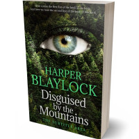 3D view of Premade Mystery & Thriller & Suspense Book Cover - Hunter Green