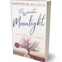 3D view of Premade Poetry Book Cover - Spring Wood