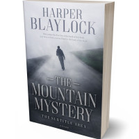 3D view of Premade Mystery & Thriller & Suspense Book Cover - Ghost