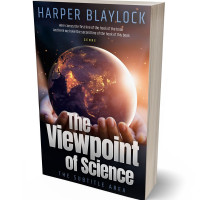 3D view of Premade Science & Nature Book Cover - Clam Shell