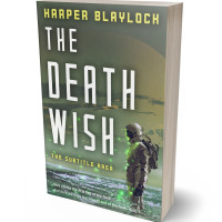 3D view of Premade Science Fiction Book Cover - Willow Grove