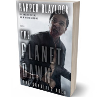 3D view of Premade Apocalyptica Book Cover - Mischka