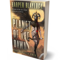 3D view of Premade Fantasy Book Cover - Roman Coffee