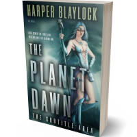 3D view of Outer Space #6878 - Premade Science Fiction Book Cover