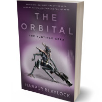 3D view of Premade Science Fiction Book Cover - Thunder